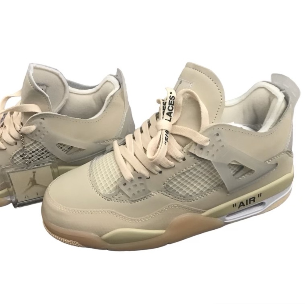 Air Jordan 4 Retro Sail Sneakers